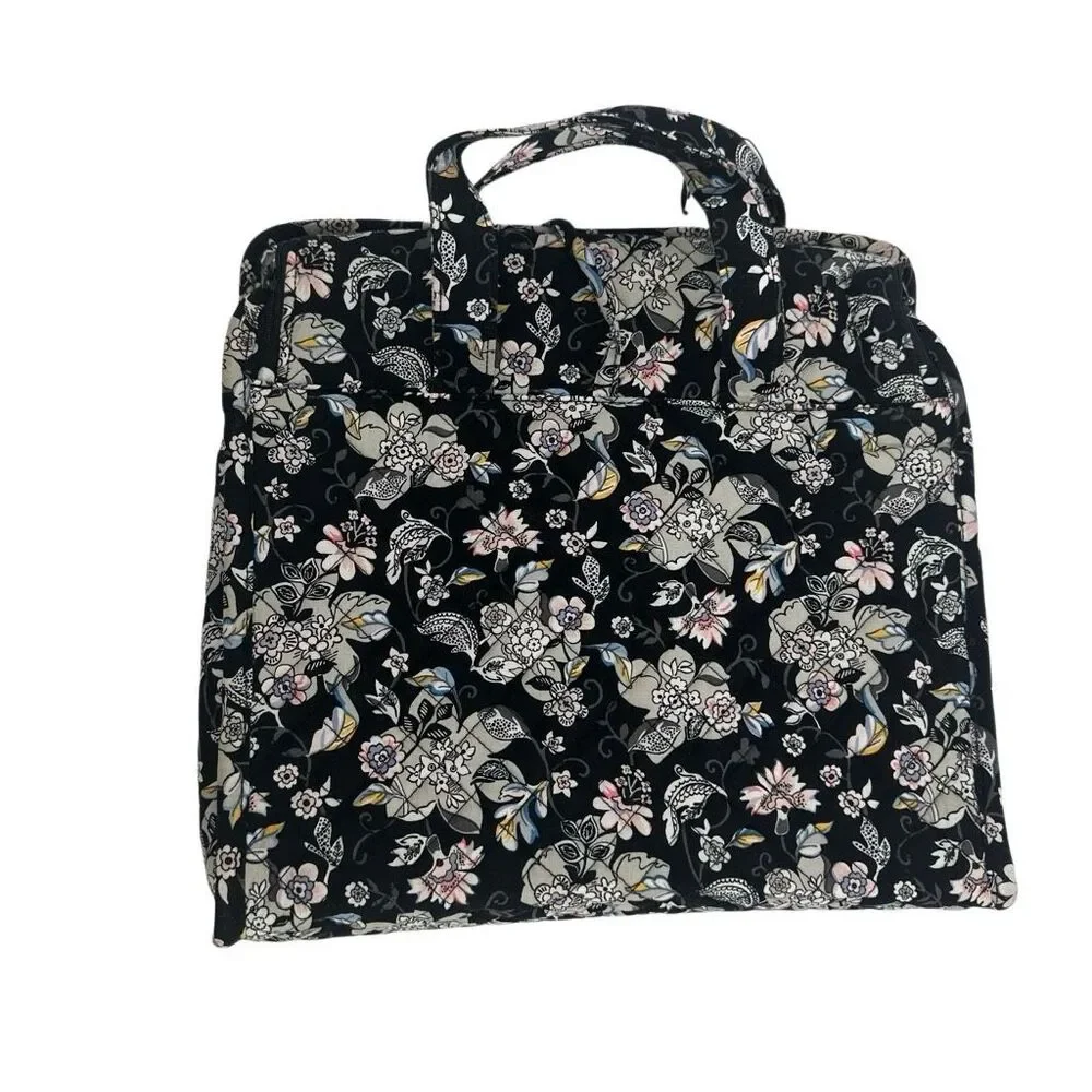 Vera Bradley Iconic Hanging Travel Cosmetics Organizer Holland Garden Floral NWT - Picture 2 of 12